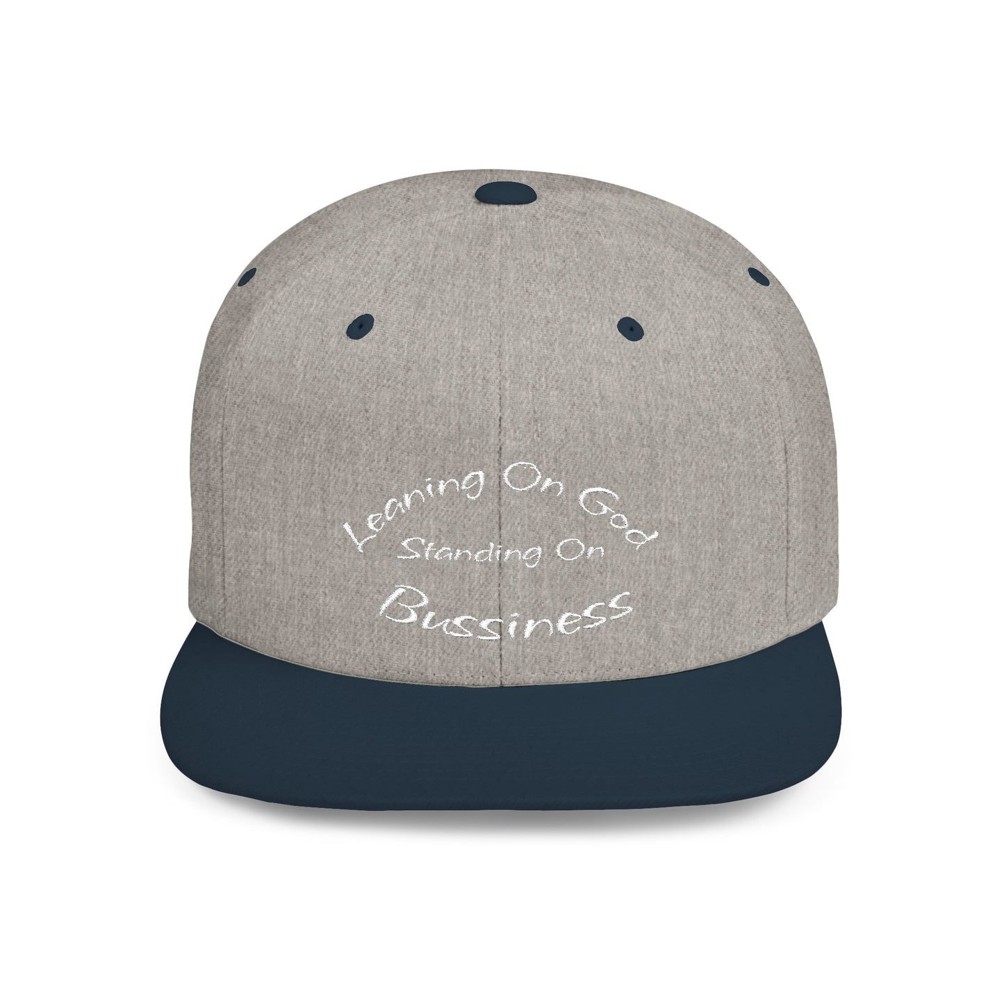 Inspiring Flat Bill Snapback Hat