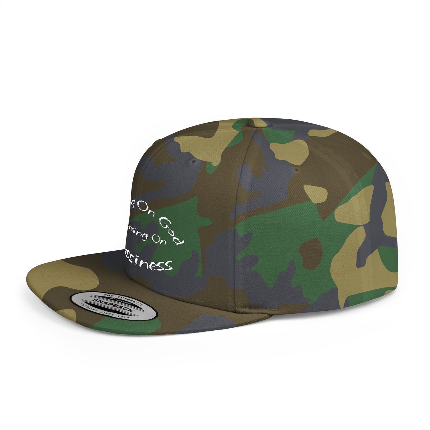 Inspiring Flat Bill Snapback Hat