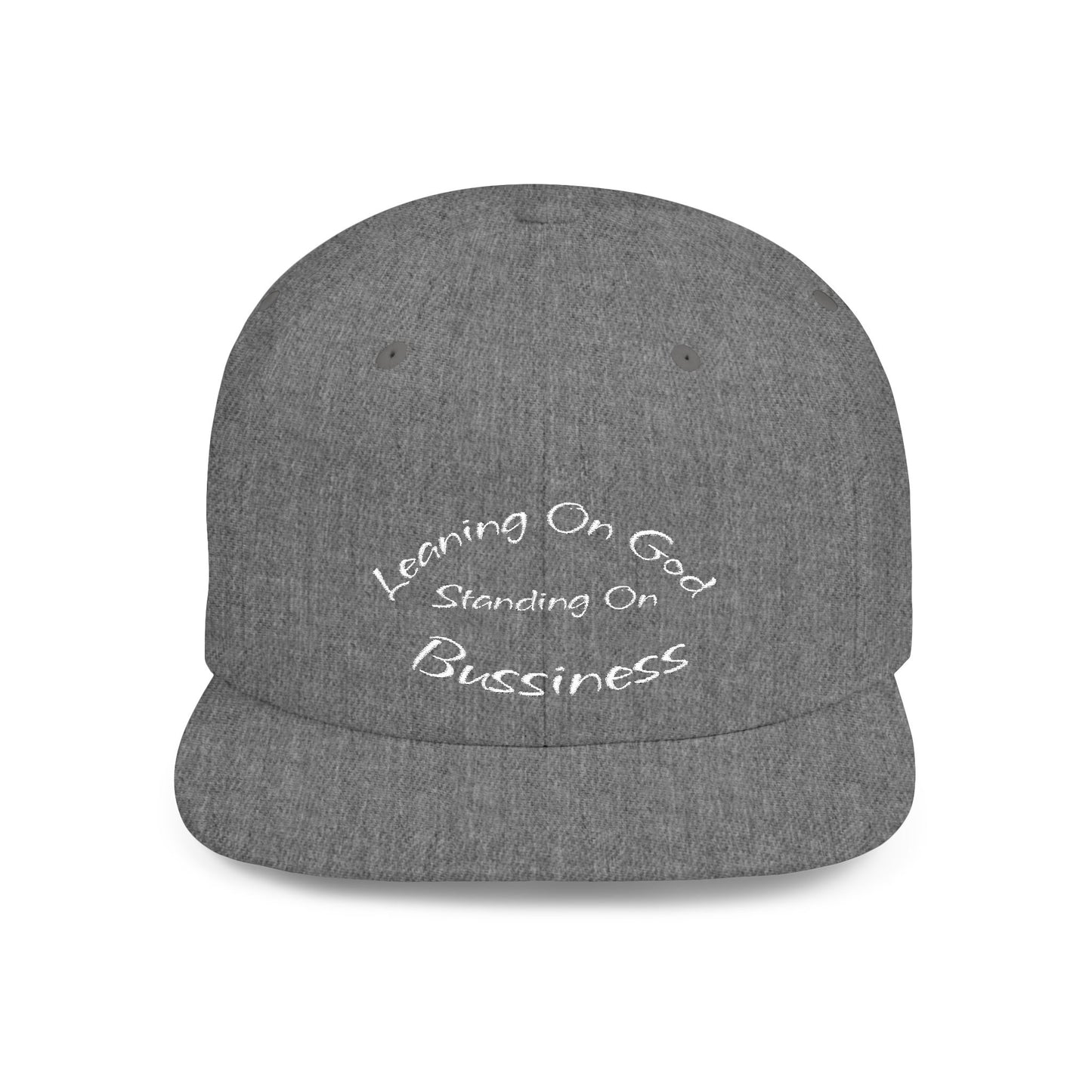 Inspiring Flat Bill Snapback Hat