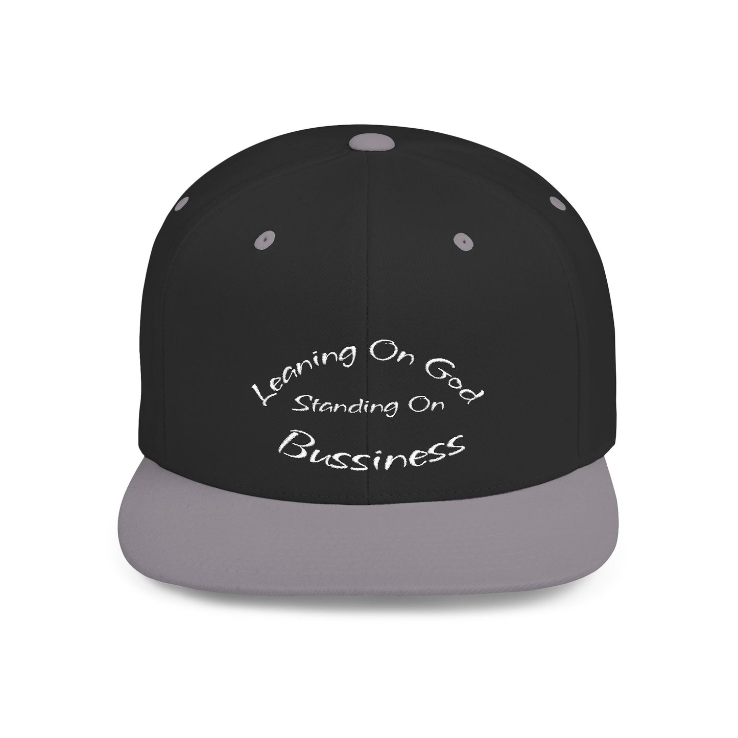 Inspiring Flat Bill Snapback Hat
