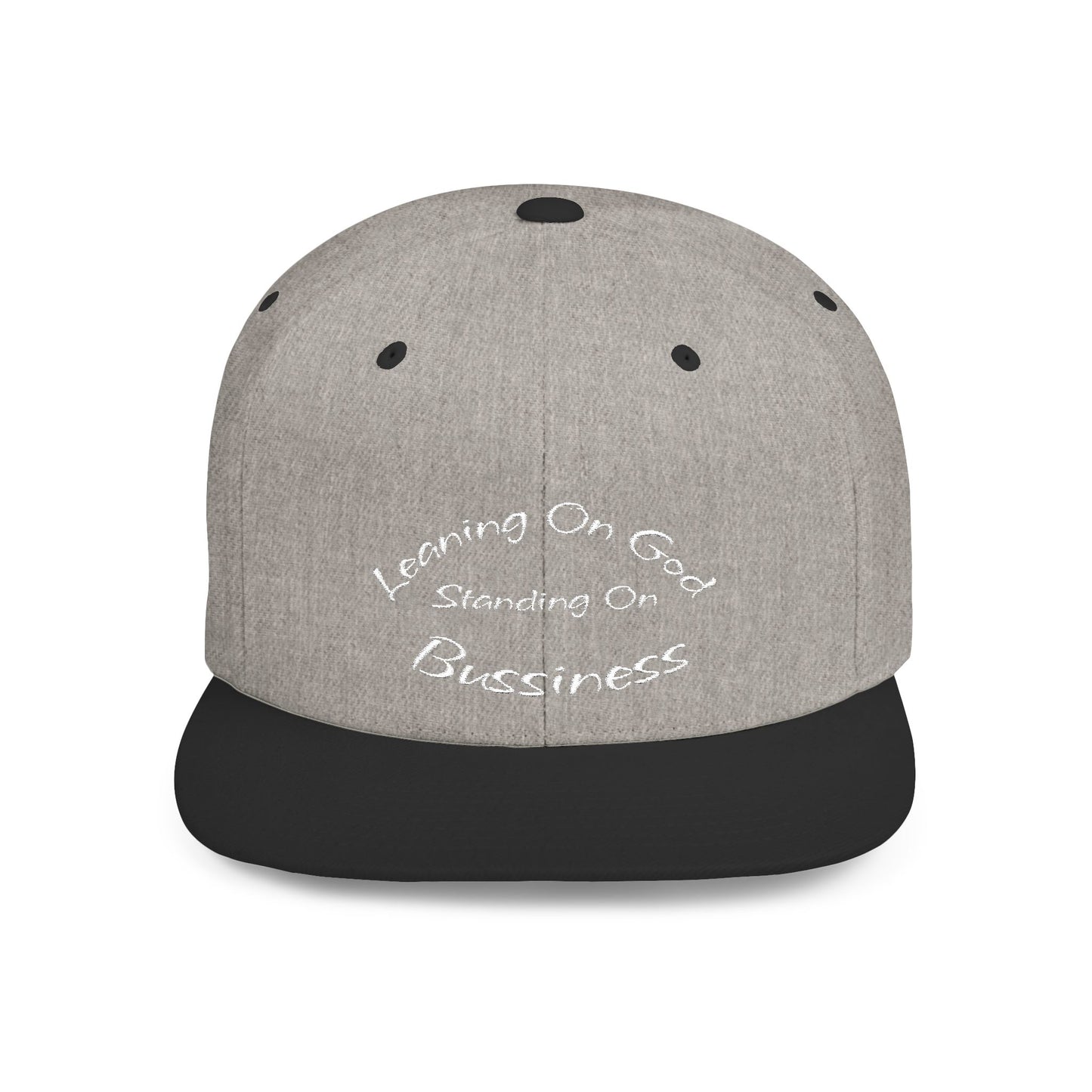 Inspiring Flat Bill Snapback Hat