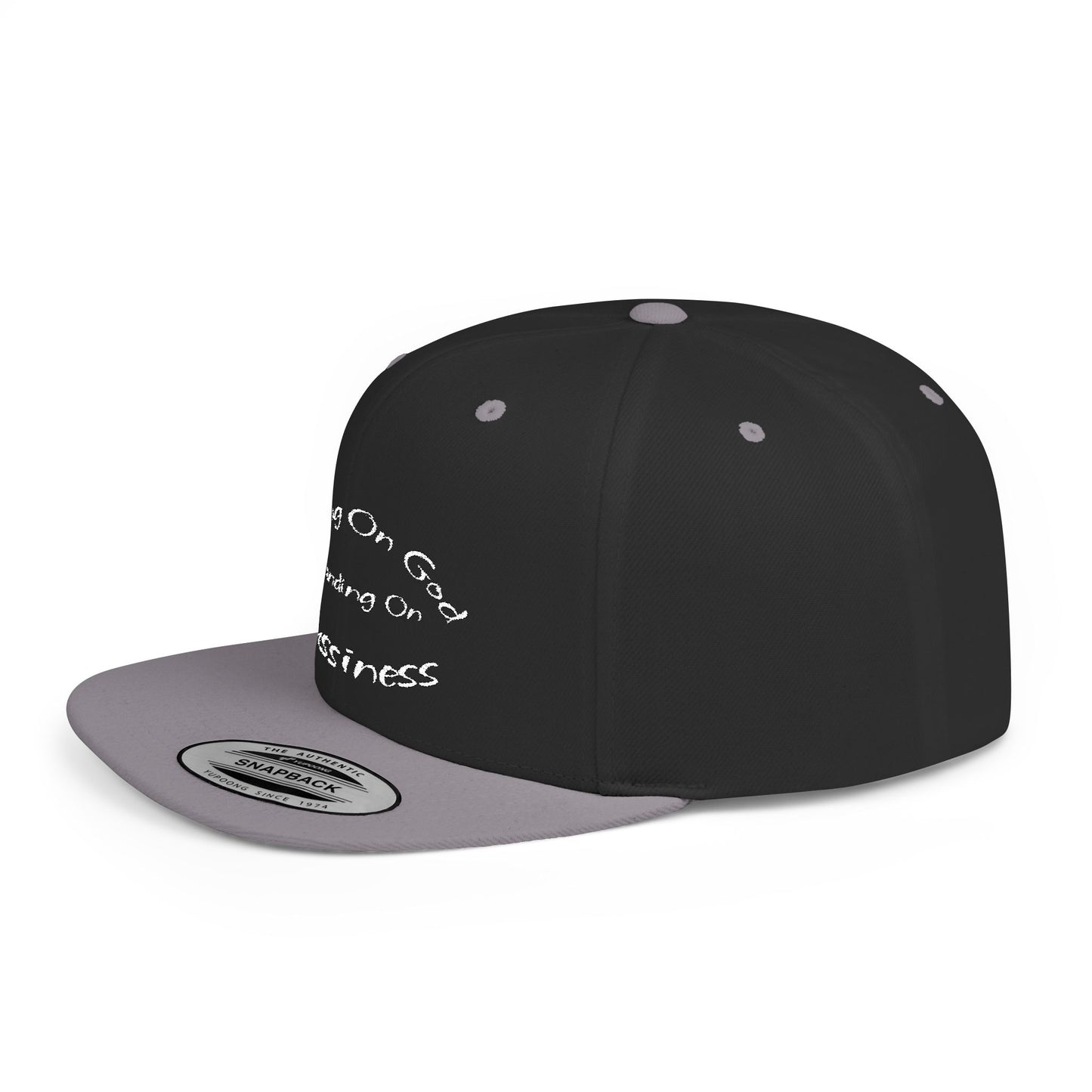 Inspiring Flat Bill Snapback Hat