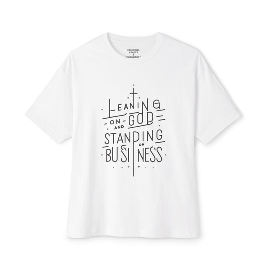 Standing On Business Unisex Oversized Tee