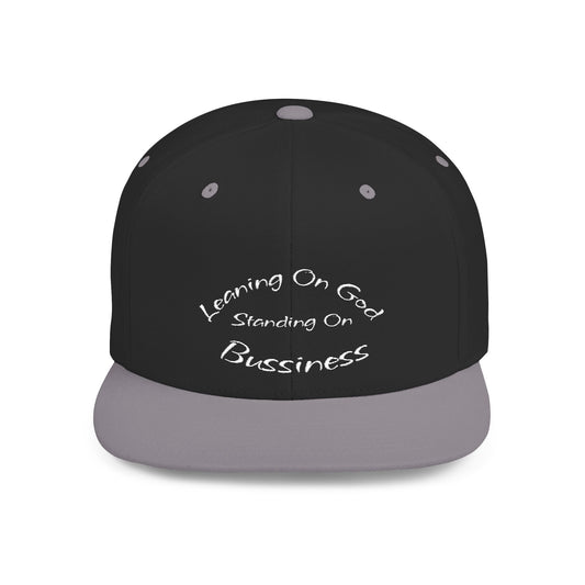 Inspiring Flat Bill Snapback Hat