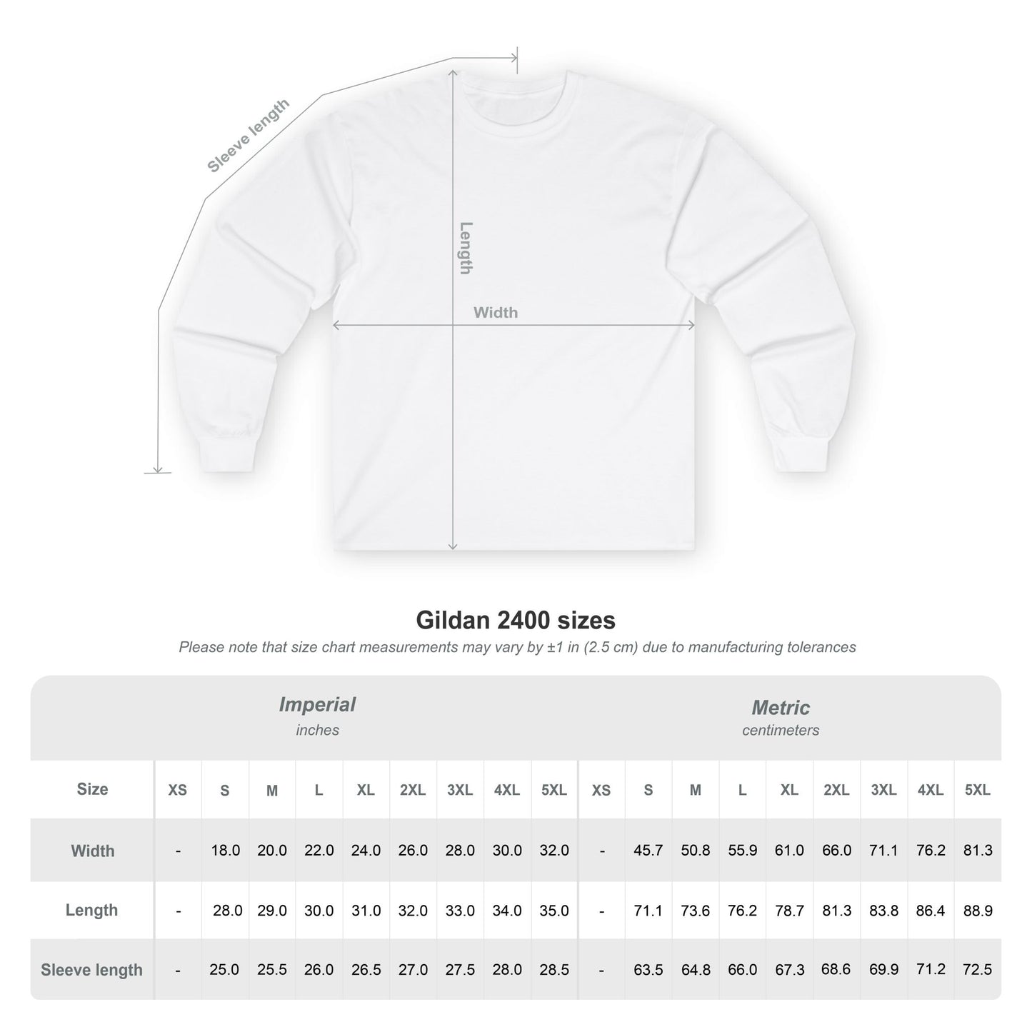 Standing On Business Long Sleeve Tee