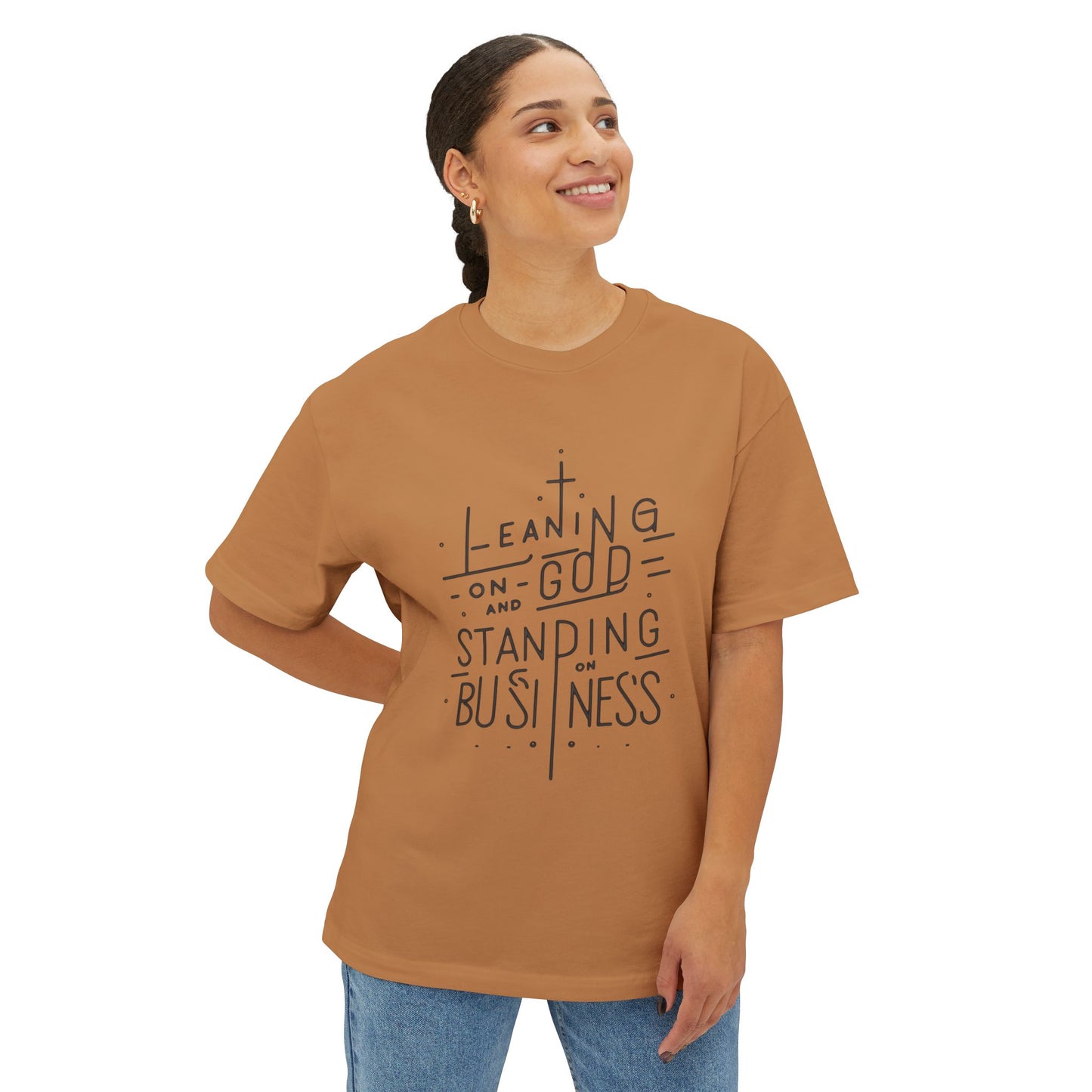 Standing On Business Unisex Oversized Tee