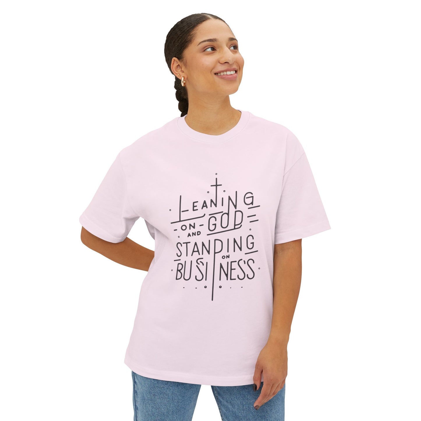 Standing On Business Unisex Oversized Tee