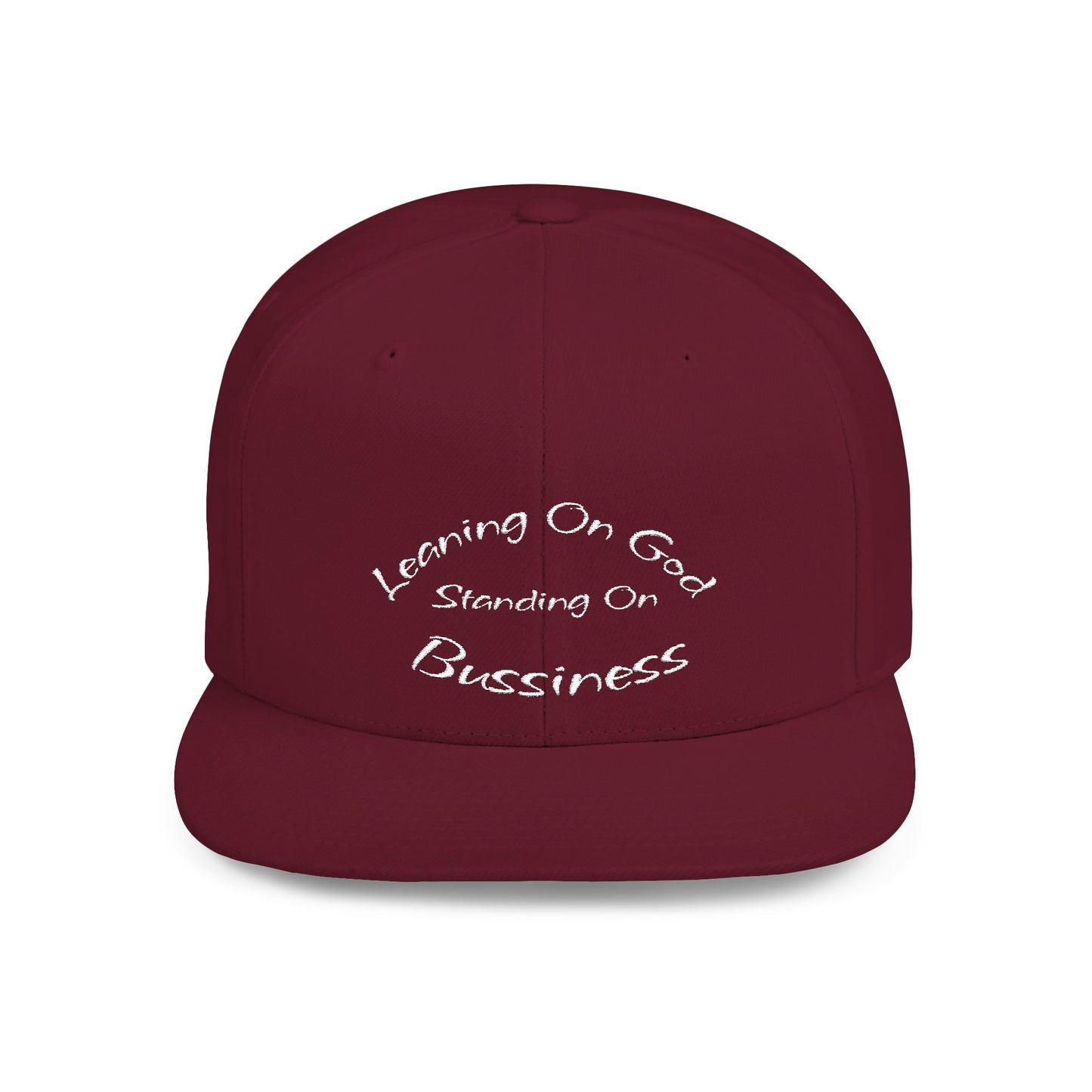 Inspiring Flat Bill Snapback Hat