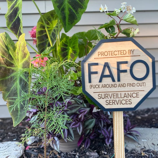 FAFO Sign or Hanger